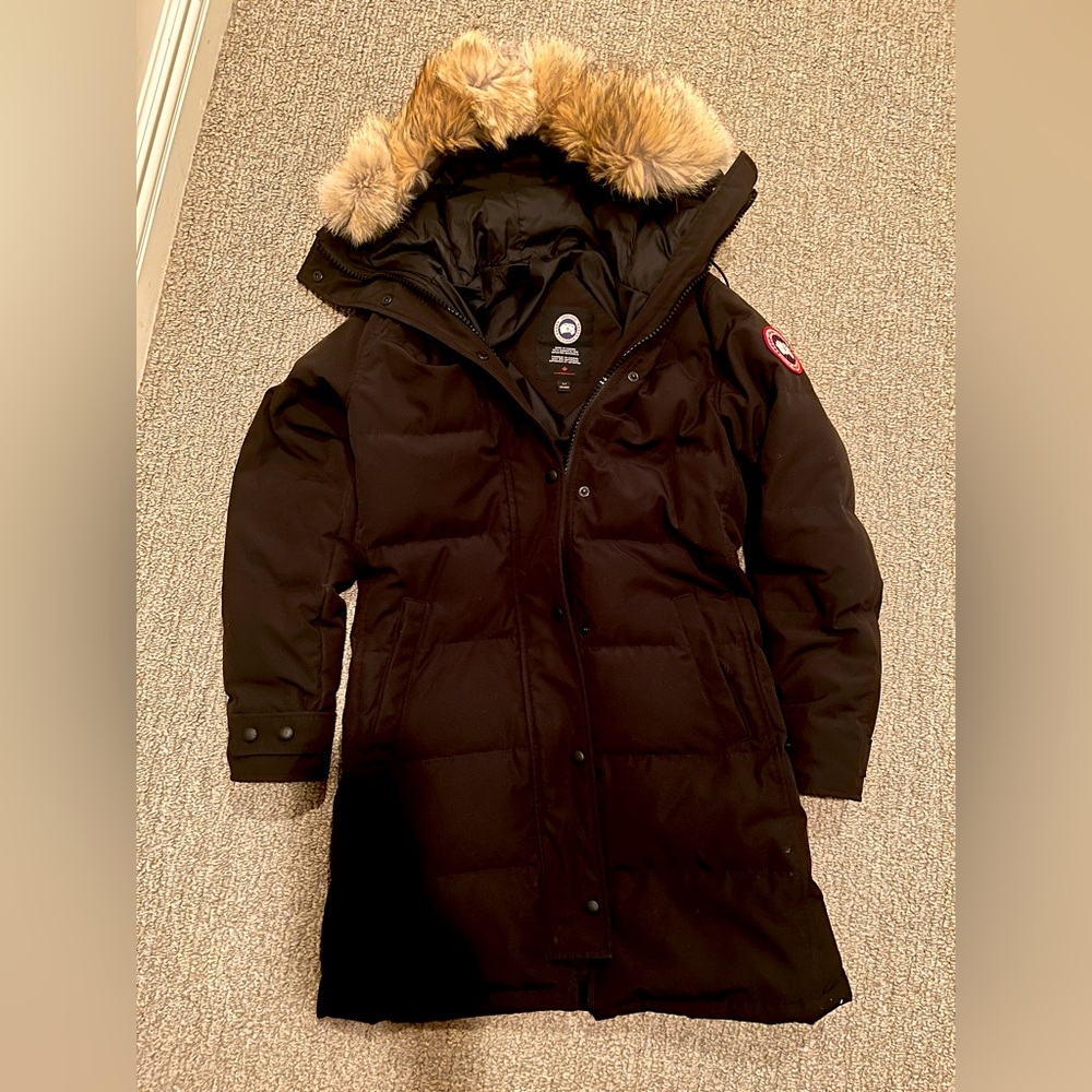 Women’s Small Canada Goose Shelburne Parka Heritage-Lightly Used